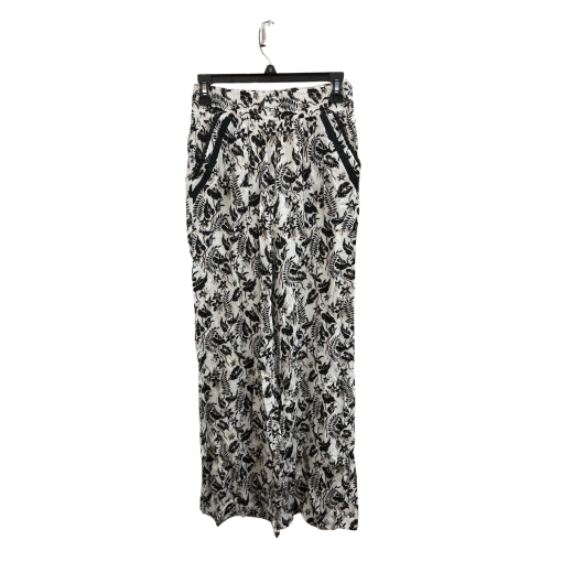 INC Black & White Floral Wide Leg Pants - Size S - Women's Trousers