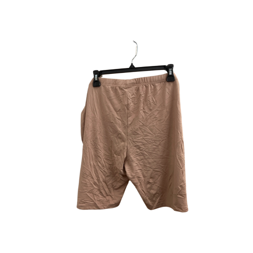 SHEIN SXY Plus Size Beige Bike Shorts - 4XL - Women's Bottoms