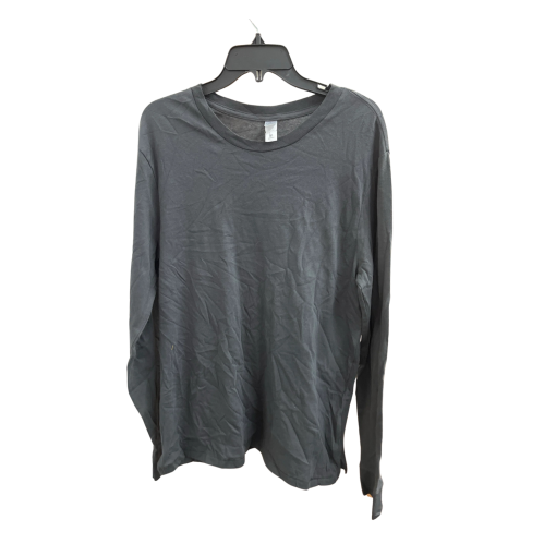 Alternative Apparel Charcoal Long Sleeve Tee - Medium - Shirts