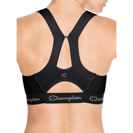 Champion Black Sports Bra - Racerback - Small - Workout Bra - Image 2