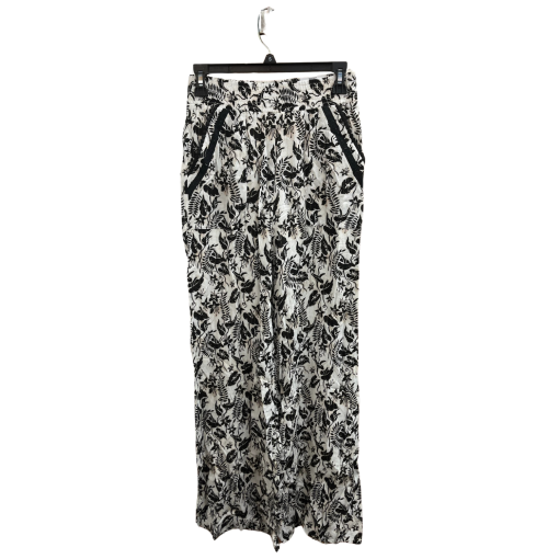 INC Black & White Floral Wide Leg Pants - Size S - Women's Trousers