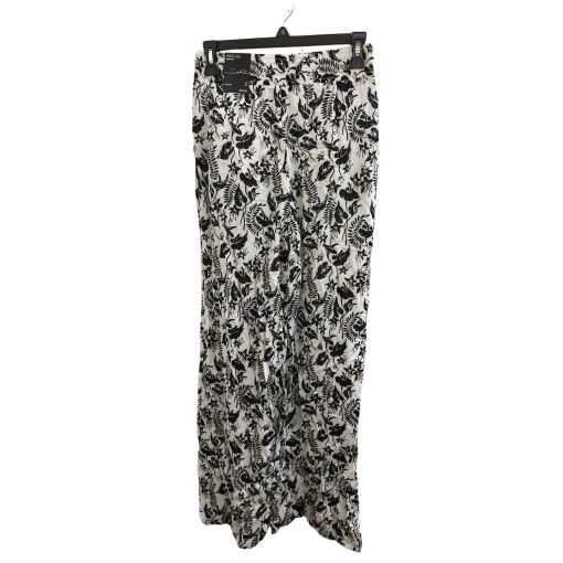 INC Black & White Floral Wide Leg Pants - Size S - Women's Trousers - Image 2