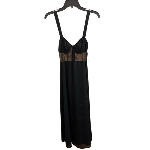 Danielle Bernstein Black Lace Maxi Dress - Size Small - Formal Wear