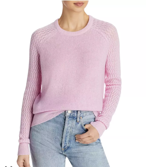 Style & Co Pink Lilac Sweater - Women's XXL Crewneck Pullover