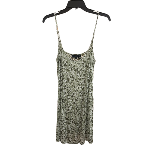 DKNY Jeans Green Floral Mini Dress - Size Small - Women's Dresses