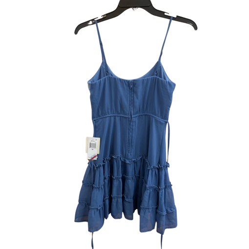 Pear Culture Blue Ruffle Mini Dress - XS - Women's Dresses - Image 2