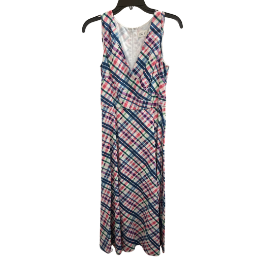 Chic J Plaid Maxi Dress Multicolor Size S - Summer Dress