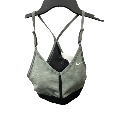 Nike Dri-Fit Gray Sports Bra - Size S - Workout Top