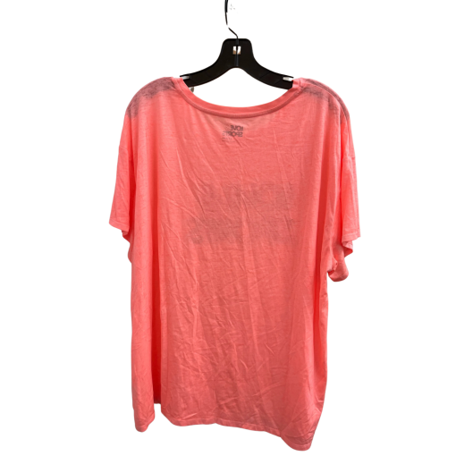 Love & Sports Coral XXL Tee Shirt - Women's Activewear - Image 2