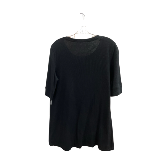 Calvin Klein Performance Black Top L/G - Women's Activewear Shirt - Image 2