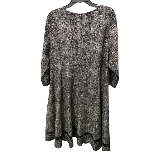 Signature Robbie Bee Black/Gray Tweed Dress 3X - Women's Dresses - Image 2