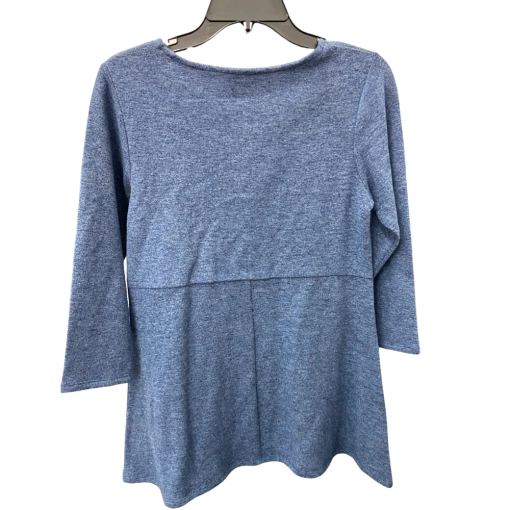 Rudy Rd Indigo Heather Keyhole Tunic Top XS - Women's Blouse - Image 2