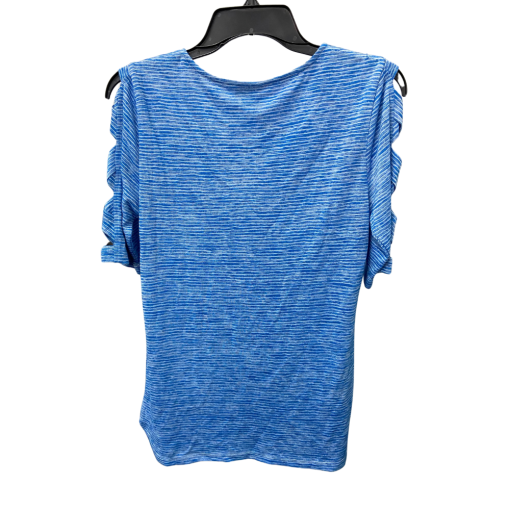 Rudy RD Blue XS Cold Shoulder Top - Women's Fashion Tee