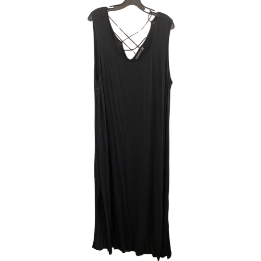 NINA LEONARD Black Maxi Dress Plus Size 2X - Women's Clothing