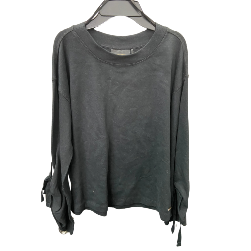 DKNY Black Sweatshirt Small - Women's Activewear Top