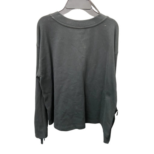 DKNY Black Sweatshirt Small - Women's Activewear Top - Image 2