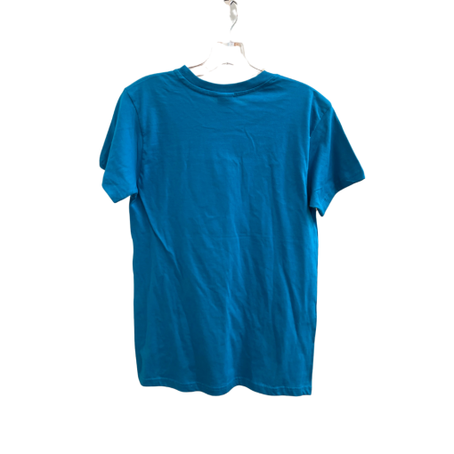 Hanes I Love NY Blue T-Shirt Small - Graphic Tee - Image 2