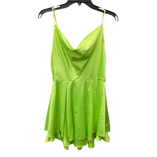 B-Darlin Neon Green Mini Dress Size 9/10 - Party Dress