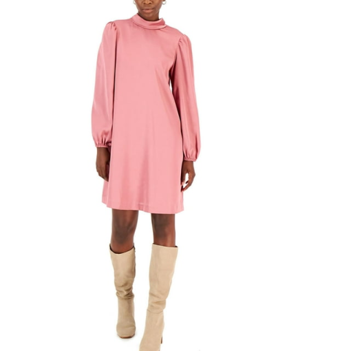 INC Pink Mini Dress - Size L - Women's Shift Dress - Party