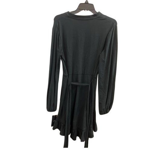 Karl Lagerfeld Black Ruffle Dress Size 6 - Women's Dresses - Image 2