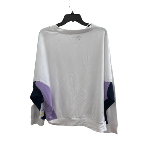 Anne Klein White Colorblock Sweatshirt - Medium - Women's Top - Image 2