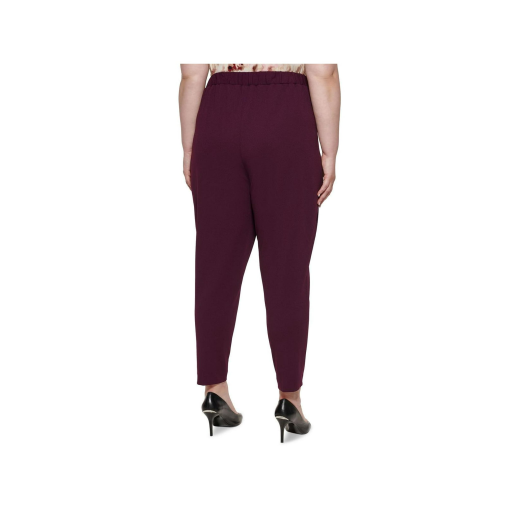 Calvin Klein Plus Burgundy Straight Leg Pants - Work Pants 18W - Image 2