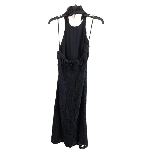 Nanette Lepore Black Lace Midi Dress Size 4 - Cocktail Dress - Image 2