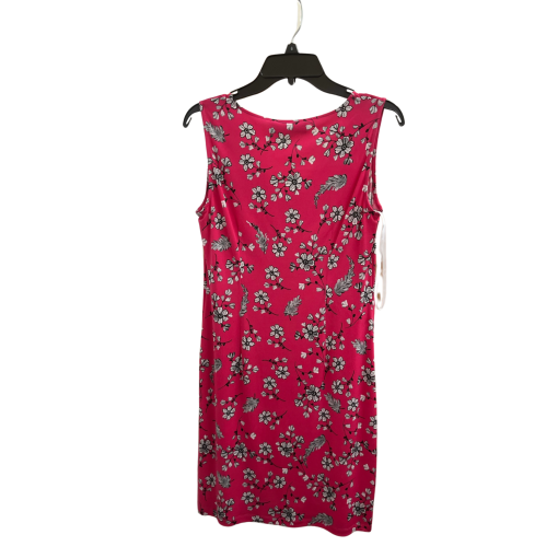 Karl Lagerfeld Floral Dress, Pink, Size 6, Sleeveless Mini Dress - Image 2