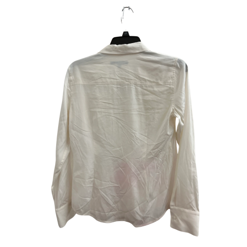 Antonio Melani White Blouse Size 8P - Women's Button Down Shirt - Image 2