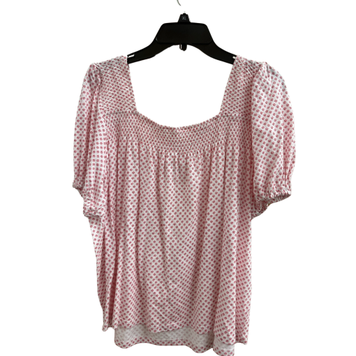 Tommy Hilfiger Pink Floral Blouse XL - Women's Tops - Image 2