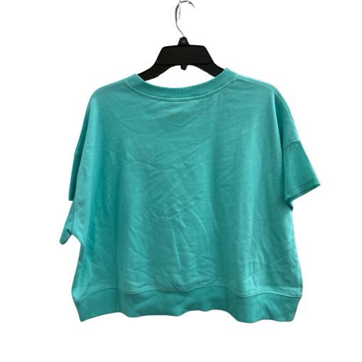 Champion Teal Short Sleeve Sweatshirt - Size L - Women's Top - Image 2