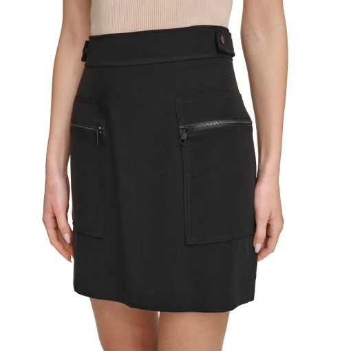 DKNY Black Mini Skirt Size 10 - Women's Skirts - New