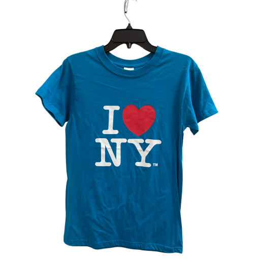 I Love NY Blue T-Shirt Small - NYC Souvenir Tee