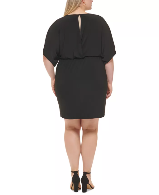 Jessica Howard Plus Black Dress 20W | Cocktail Party Dress - Image 2