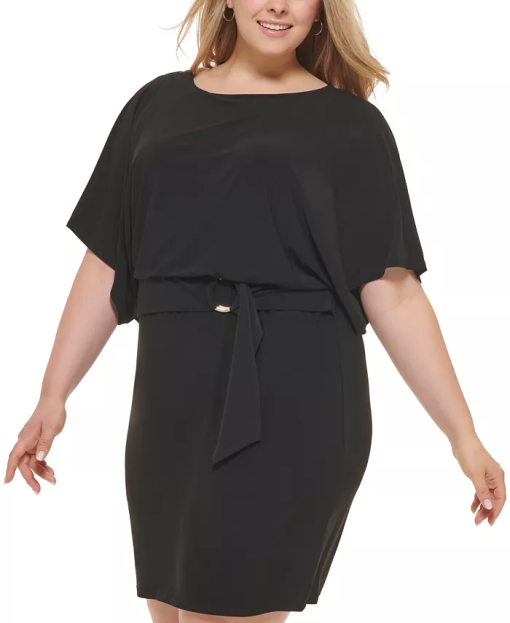 Jessica Howard Plus Black Dress 20W | Cocktail Party Dress - Image 3