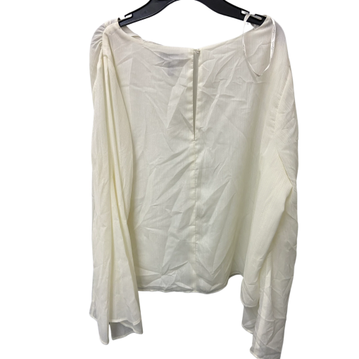 Jessica Simpson Ivory Blouse Plus Size 1X | Women's Tops - Image 2