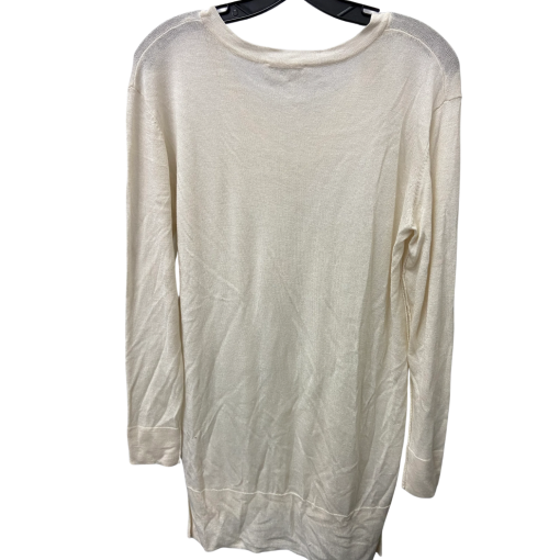 DKNY Pure Ivory V-Neck Sweater - Women's Knitwear - Image 2