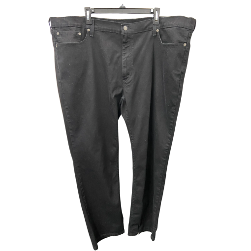 Levi's 504 Black Jeans 46x32 Men's Pants - Denim Trousers