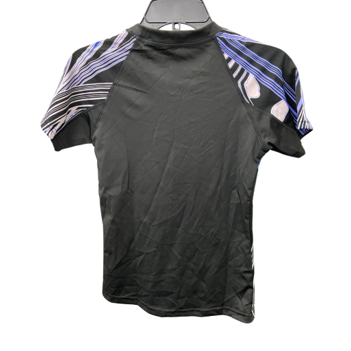 GM Black Short Sleeve Rash Guard S/M - Swim Shirt - Image 2