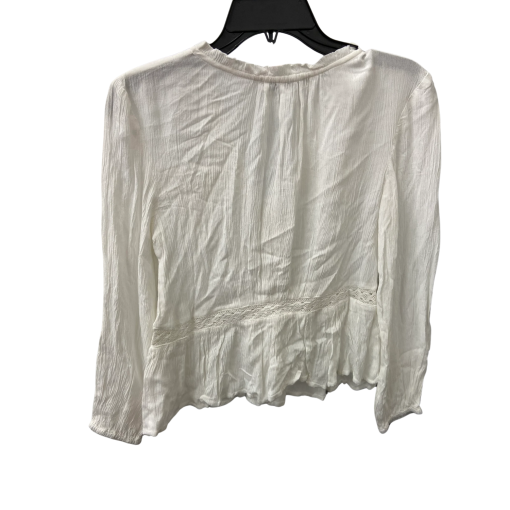 Dex White Blouse Size L - Women's Button Down Top - Image 2