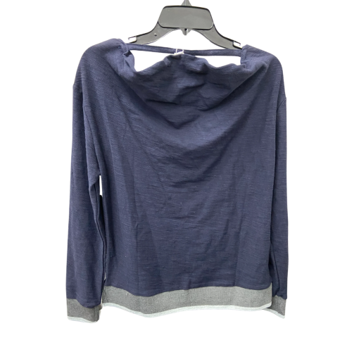 Mea Eor Navy Open Back Sweatshirt Small - Women's Top - Image 2