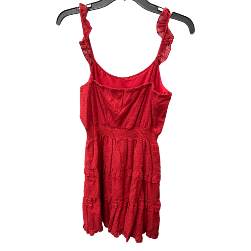 City Studio Red Ruffle Dress - Size M - Summer Dresses - Image 2