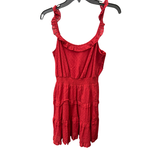 City Studio Red Ruffle Dress - Size M - Summer Dresses