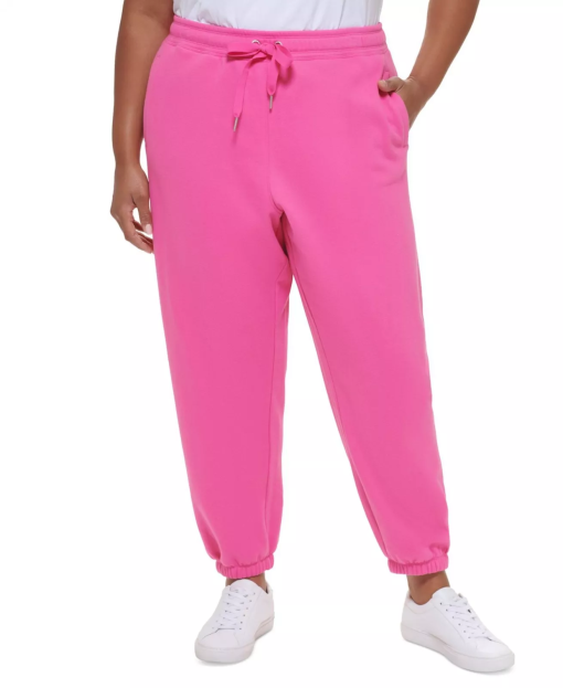 Calvin Klein Plus Pink Jogger Sweatpants - Workout Pants - 2X