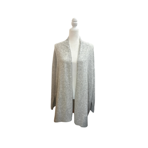 CeCe Gray Cardigan Sweater - Size L - Women's Knitwear