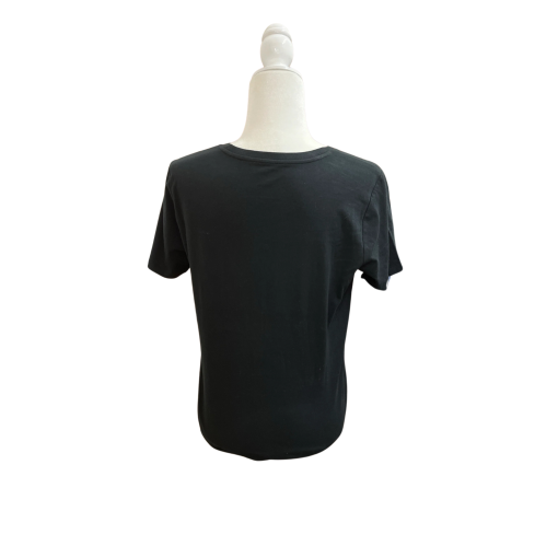 DKNY Women's Black Logo Tee Shirt - Size Small - Top - Image 2