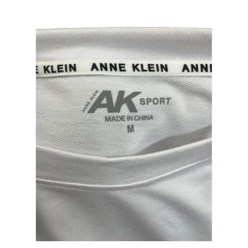 AK Sport White Colorblock Sweatshirt - Medium - Activewear - Image 3