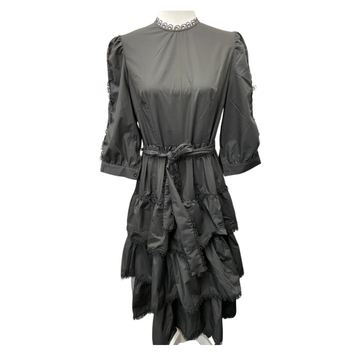 N by Nancy Black Tiered Dress - Size S - Party Dress