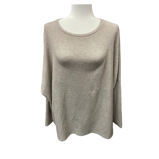 No Brand Beige Knit Top - Size M - Women's Sweater