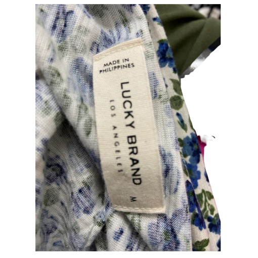 Lucky Brand Blue Floral Blouse - Size M - Women's Tops - Image 3